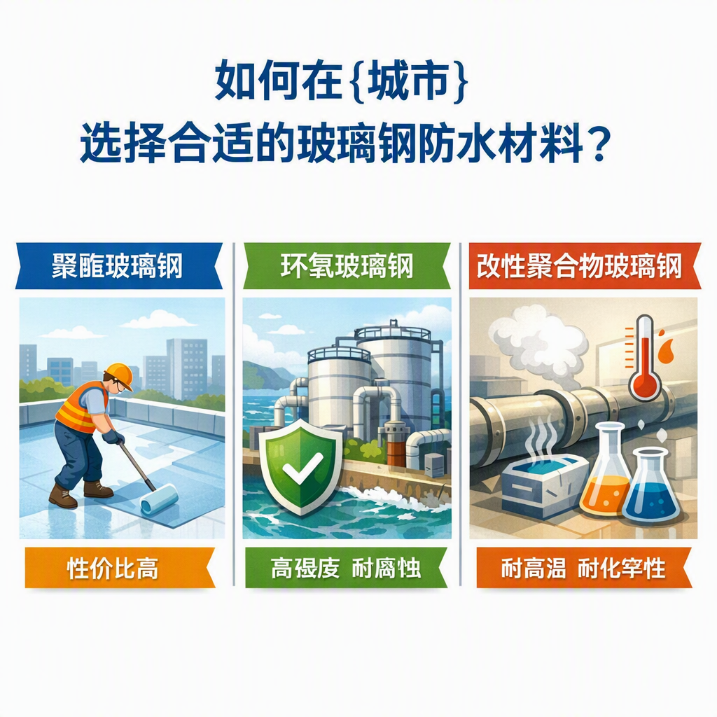 如何在金华选择合适的玻璃钢防水材料？