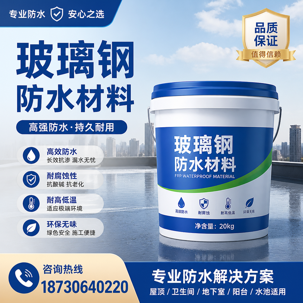 了解玻璃钢防水材料的市场趋势，金华 企业不可不知